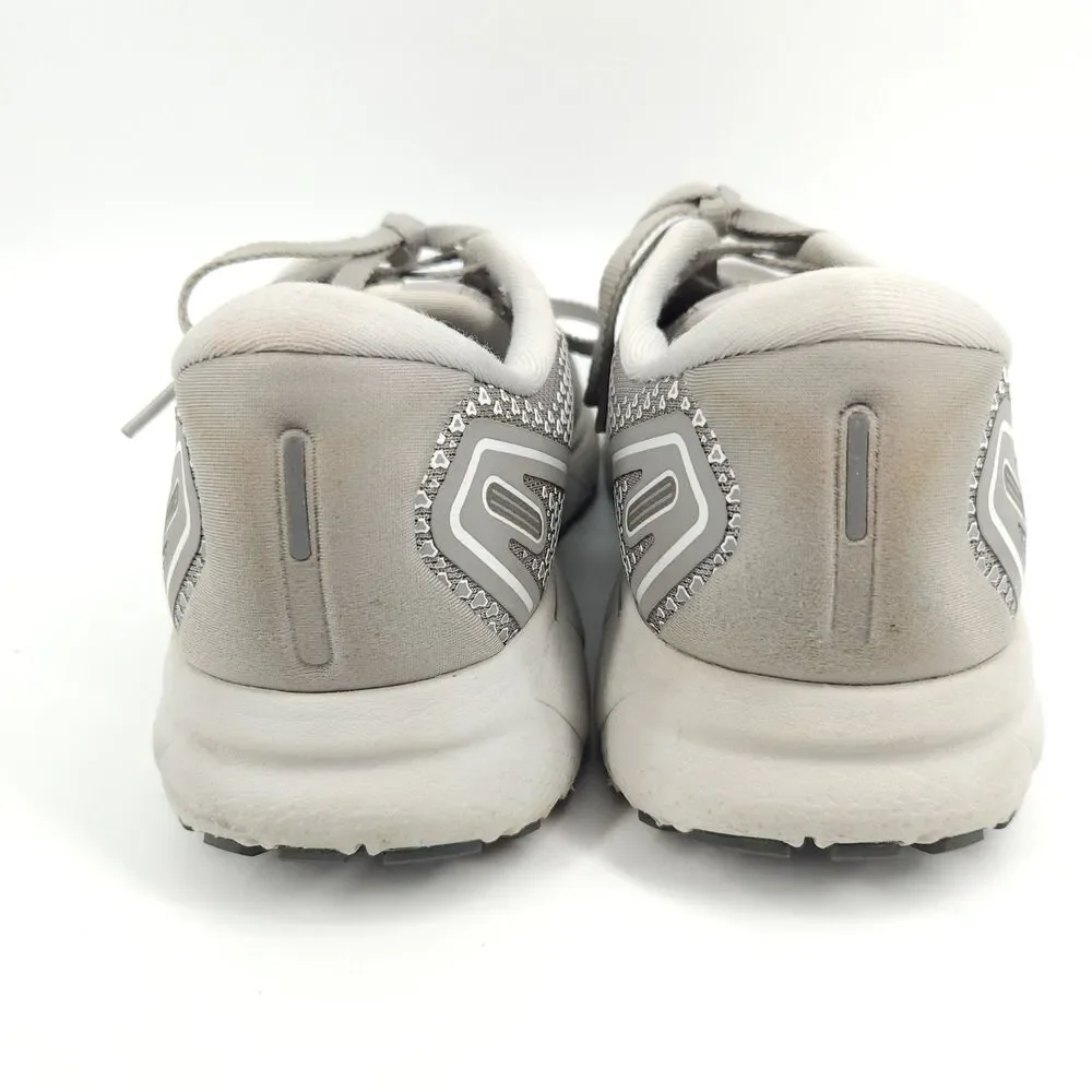 Brooks Ghost 14 Shoes Womens Size 11.5 Gray Mesh Running Sneakers 1203561B089
